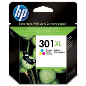 Tinteiro Original HP nº301 XL Alta Capacidade Tricolor