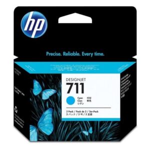 Tinteiro Original HP nº711 Multipack 3x Azul