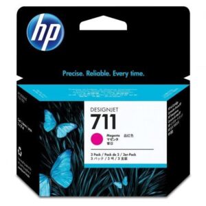 Tinteiro Original HP nº711 Multipack 3x Magenta