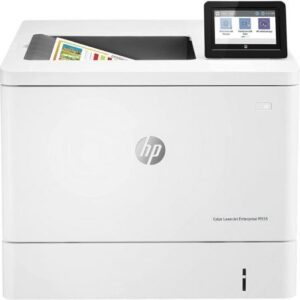 Impressora Laser Color HP LaserJet Enterprise M555DN Dúplex Branca