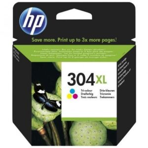 Tinteiro Original HP nº304 XL Alta Capacidade Tricolor