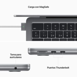 Apple Macbook Air 13.6 M2 8-Core CPU 8Gb 512Gb SSD 10-Core GPU Cinza Espacial