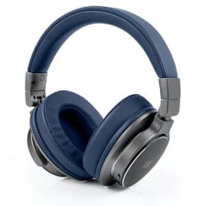 Auscultadores MUSE M-278 Bluetooth Cinza e Azul