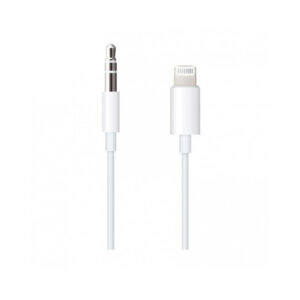 Cabo Apple Lightning a Jack para Auriculares 3.5mm 1.2m Branco