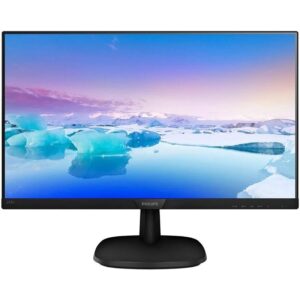 Monitor Philips 243V7QDSB 23.8 Full HD Preto