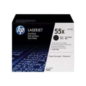 Toner Original HP nº55X XL Alta Capacidade Multipack 2x Preto