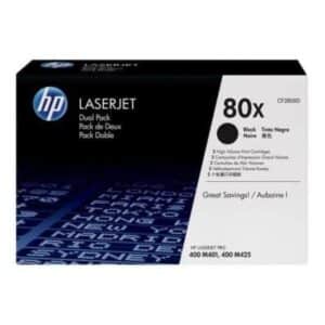 Toner Original HP nº80X XL Alta Capacidade Multipack 2x Preto