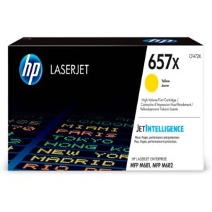 Toner Original HP nº657X Amarelo