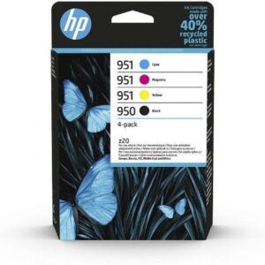 Tinteiro Original HP nº950 + nº951 Azul Magenta Amarelo Preto