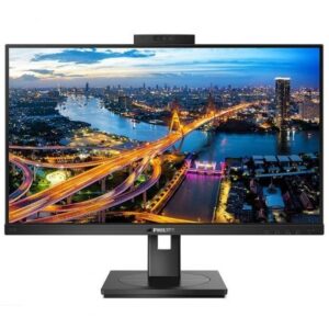 Monitor Professional Philips 242B1H 23.8" Full HD Webcam Multimídia Preto