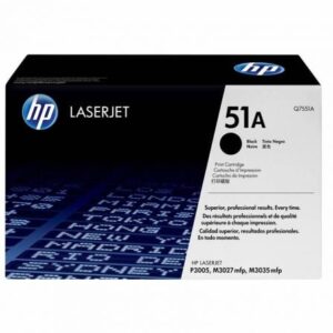 Toner Original HP nº51A Preto