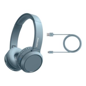 Auscultadores Bluetooth Philips TAH4205 com Microfone Azul