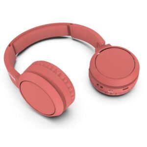 Auscultadores Bluetooth Philips TAH4205 com Microfone Vermelho