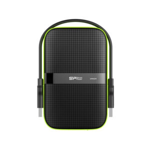 Disco Duro Externo Silicon Power 4TB A60 2.5 USB 3.1 Armor AntiChoque e Prova Agua Preto