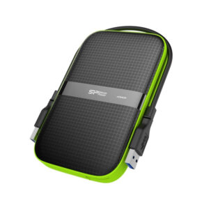 Disco Duro Externo Silicon Power 4TB A60 2.5 USB 3.1 Armor AntiChoque e Prova Agua Preto