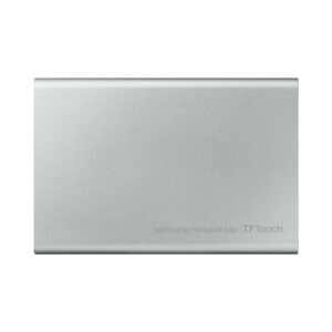 Disco Externo SSD Samsung Portable T7 Touch 500Gb USB 3.2 Prateado