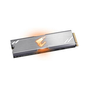 Disco SSD Gigabyte AORUS RGB 256GB M.2 NVMe Com Cooler