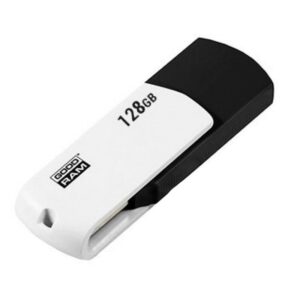 Pen Drive Goodram 128GB UCO2 USB 2.0 Preto e Branco