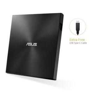 Dvdrw Asus SDRW-08U9M-U Slim 13.9mm USB Preto