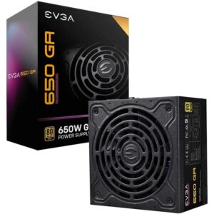 Fonte Alimentação EVGA 650 GA Supernova 650W Ventoinha 13.5cm 80 Plus Gold