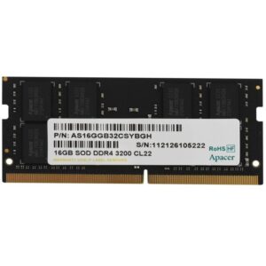 Memória So-Dimm DDR4 16Gb Apacer 3200MHz 1.2V CL22