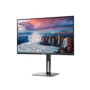 Monitor AOC 24 Ips 169 Ful HD Hdmi Dp Usb-C 1Ms 75Hz Multimédia - Preto