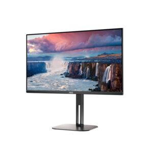 Monitor AOC 27 Ips 169 Full HD Hdmi Dp Usb-C Multimédia Pivot Preto