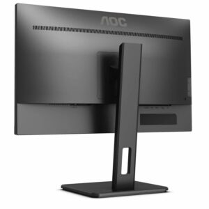 Monitor AOC 27 Ips UHD 4K Hdmi Dp Usb-C Multimédia Pivot Preto