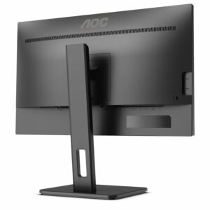 Monitor AOC 27 Ips UHD 4K Hdmi Dp Usb-C Multimédia Pivot Preto