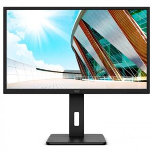 Monitor AOC 32 Ips 31.5 169 QHD Hdmi Dp Usb Multimédia - Preto