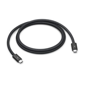 Cabo de Carga Apple Thunderbolt 4 Pro de conector USB Type-C a USB Type-C 3m Preto