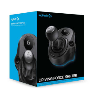 Caixa de Velocidade Logitech Driving Force Shifter para Volantes G293 G920 e G29 6 Velocidades