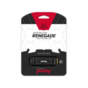 Disco SSD Kingston Fury Renegade 500Gb M.2 2280 PCIe NVMe Com Dissipador de Calor