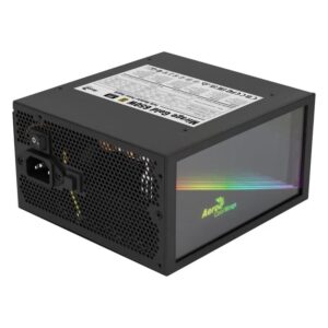 Fonte Alimentação Aerocool Mirage Gold 650M Modular 650W Ventoinha 12cm 80 Plus Gold