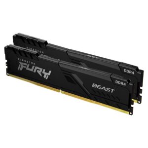 Memória DIMM DDR4 32Gb Kingston (2x16Gb) Fury Beast Black 3200Mhz 1.35V CL16