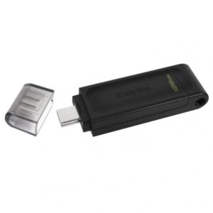 Pen drive Kingston DataTraveler 70 128Gb Type-C Preto