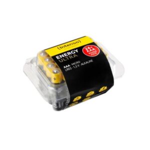 Pilhas Intenso Alcalina energy ultra AAA LR03 Box-24 Unidades 1.5V 1250mAh