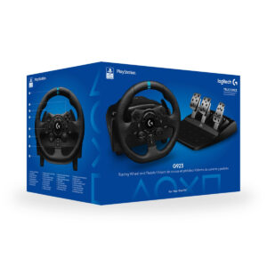 Simulador Volante com Pedais Logitech G923 Trueforce Compatível com PS4 PS5 PC