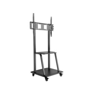 Suporte de Pé com Rodas Tooq para TV 37-100 até 150Kg Vesa 1000x600mm Preto