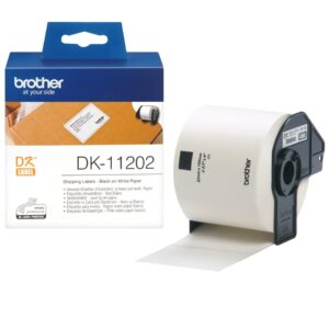 Rolo Etiquetas Original Brother DK11202 62x100 mm 300 Unidades pré Cortadas