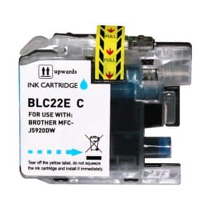 Tinteiro Compatível Brother LC22E Substitui LC22EC Azul