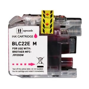 Tinteiro Compatível Brother LC22E Substitui LC22EM Magenta