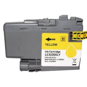 Tinteiro Compatível Brother LC3235XL/LC3233 Substitui LC3235XLY/LC3233Y Amarelo