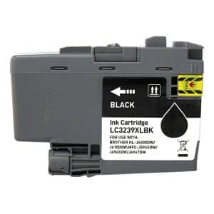 Tinteiro Compatível Brother LC3239XL Substitui LC3239XLBK Alta Capacidade Preto