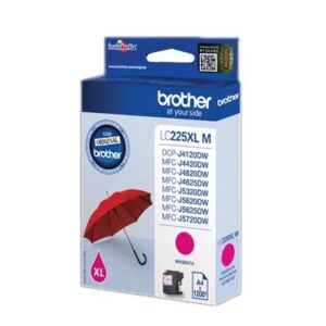 Tinteiro Original Brother LC225XL Alta Capacidade Magenta