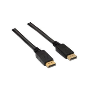 Cabo Displayport Macho para Displayport Macho Aisens 2m Preto