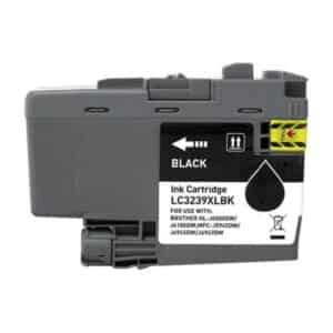 Tinteiro Compatível Brother LC3239XL Substitui LC3239XLBK Alta Capacidade Preto