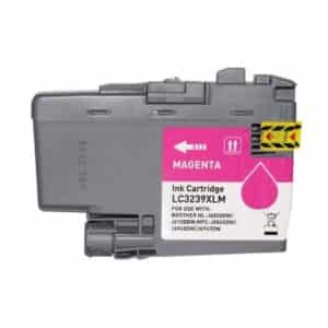 Tinteiro Compatível Brother LC3239XL Substitui LC3239XLM Alta Capacidade Magenta