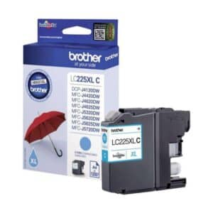 Tinteiro Original Brother LC225XL Alta Capacidade Ciano