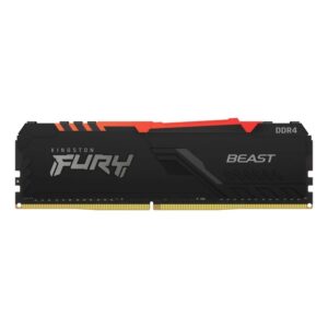 Memória Dimm DDR4 Kingston 16Gb Fury Beast RGB 3200Mhz CL16